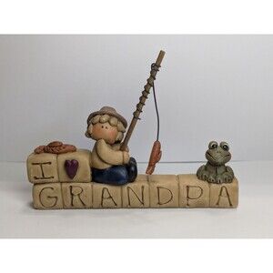 Vintage 2003 Suzi Skoglund I Love Grandpa Figurine